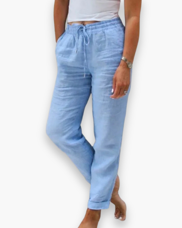 Pantalon Estival Léger Et Fluide Pour Femme | Confort quotidien
