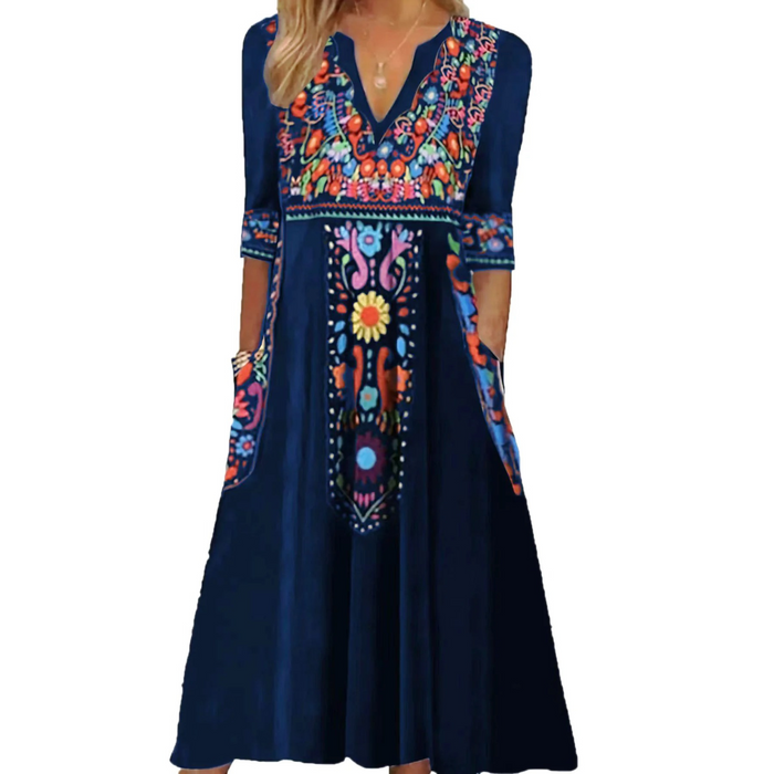 Céline - Robe Bohème D'Été Maxi