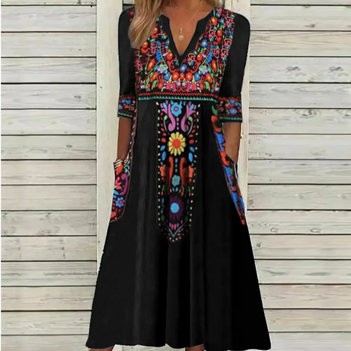 Céline - Robe Bohème D'Été Maxi
