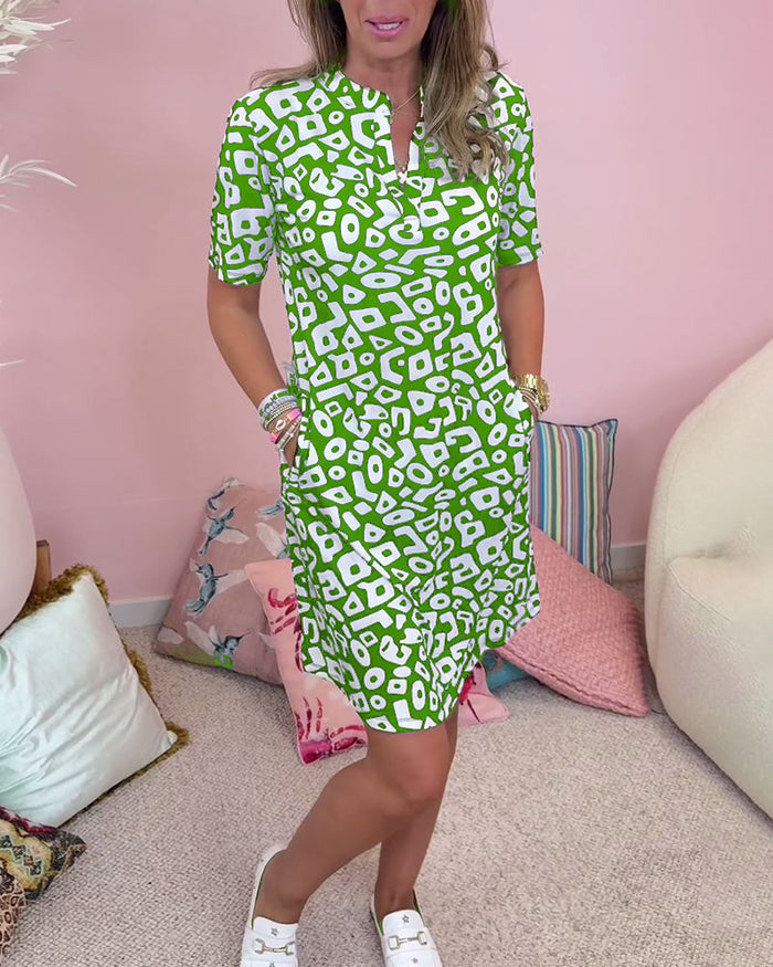 Charlotte - Robe Col V Raffinée