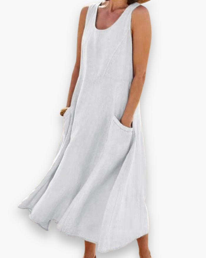 Robe d’Été Décontractée pour Femme | Élégance Midi