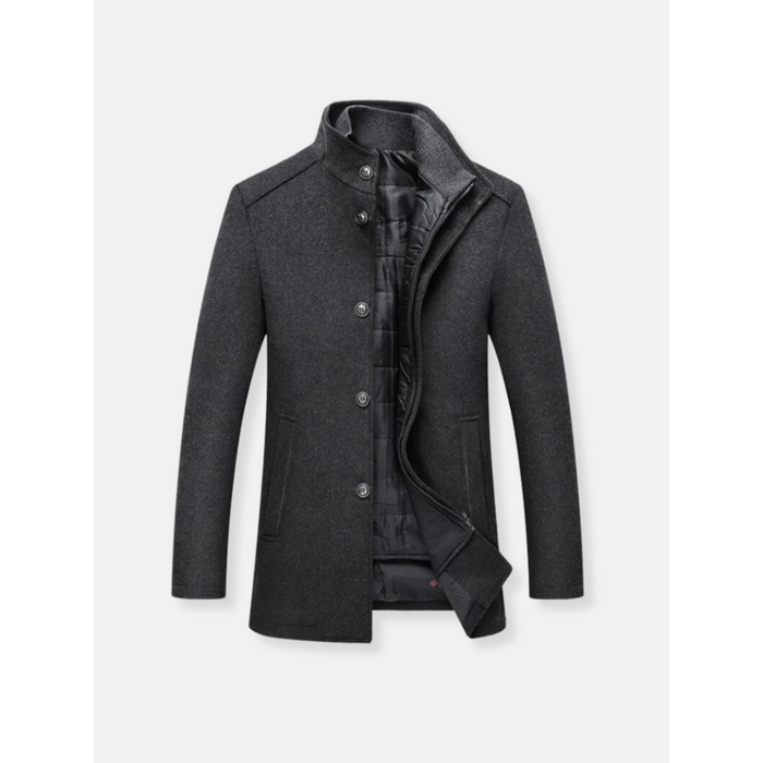 Léo - Manteau homme classique