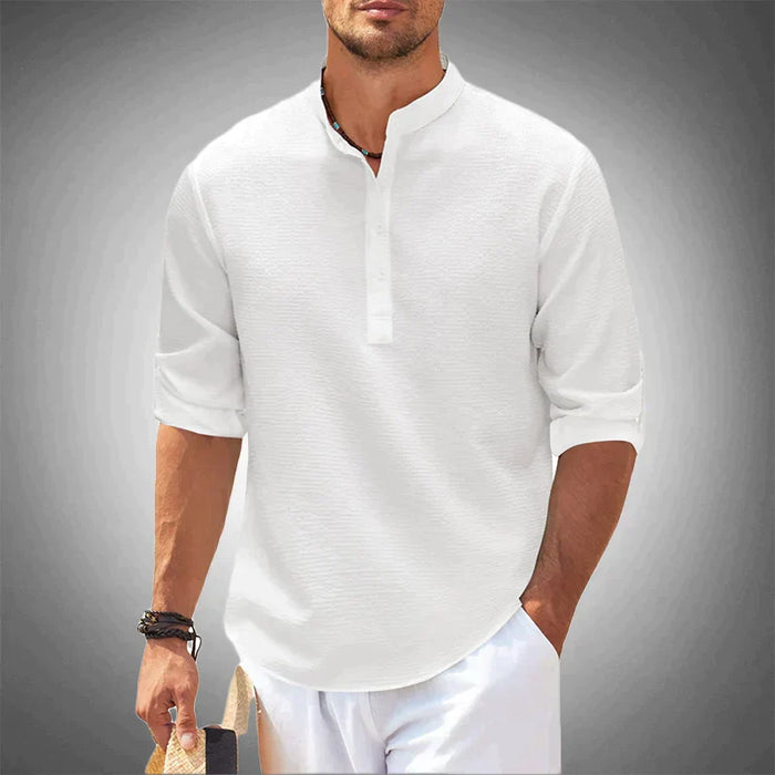 Lucas - Belle Chemise D'été En Lin Homme