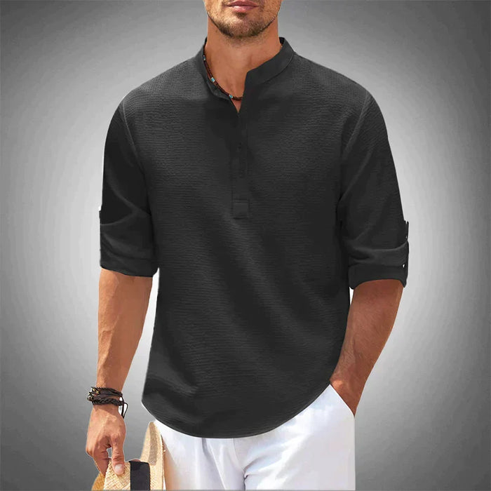 Lucas - Belle Chemise D'été En Lin Homme