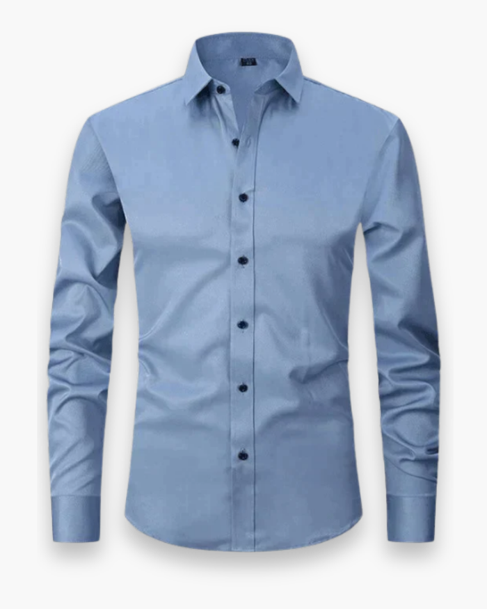 Chemise Slim Fit Pour Homme | Chic Et Respirante