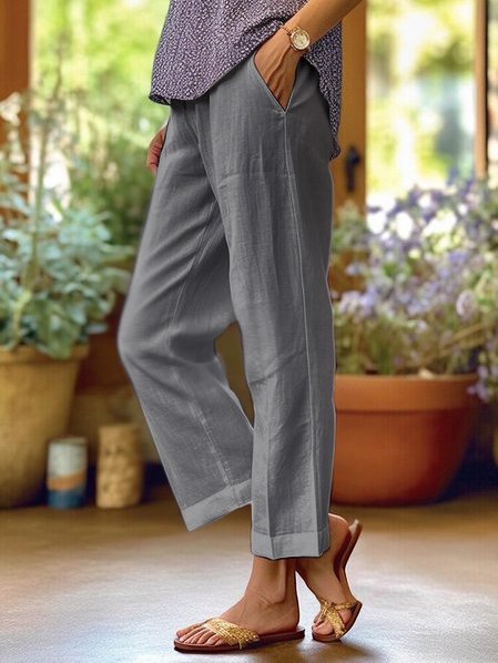 Nathalie - Pantalon D'Été Confortable