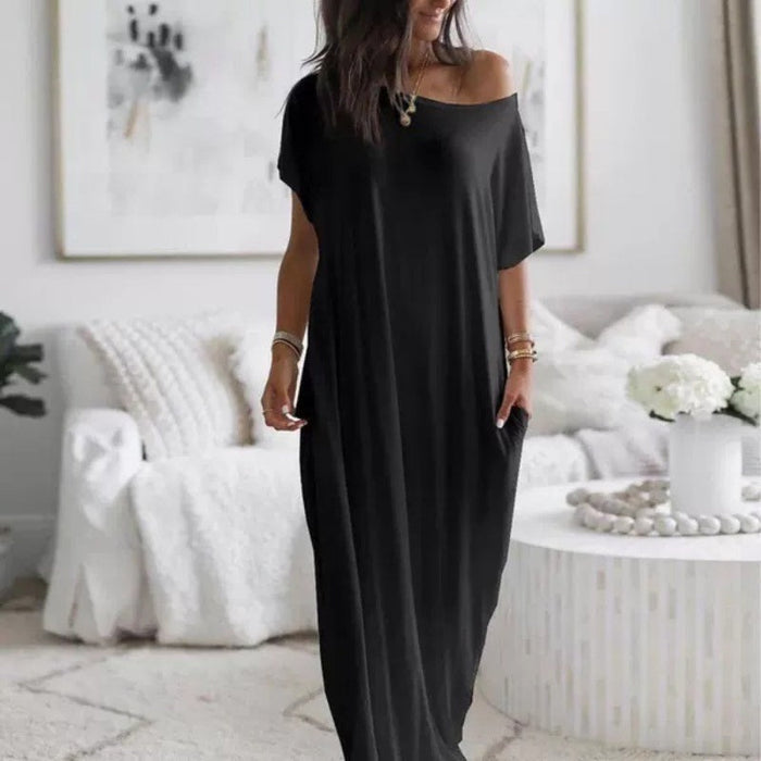 Annelies - Belle Robe Longue Ample et Fluide
