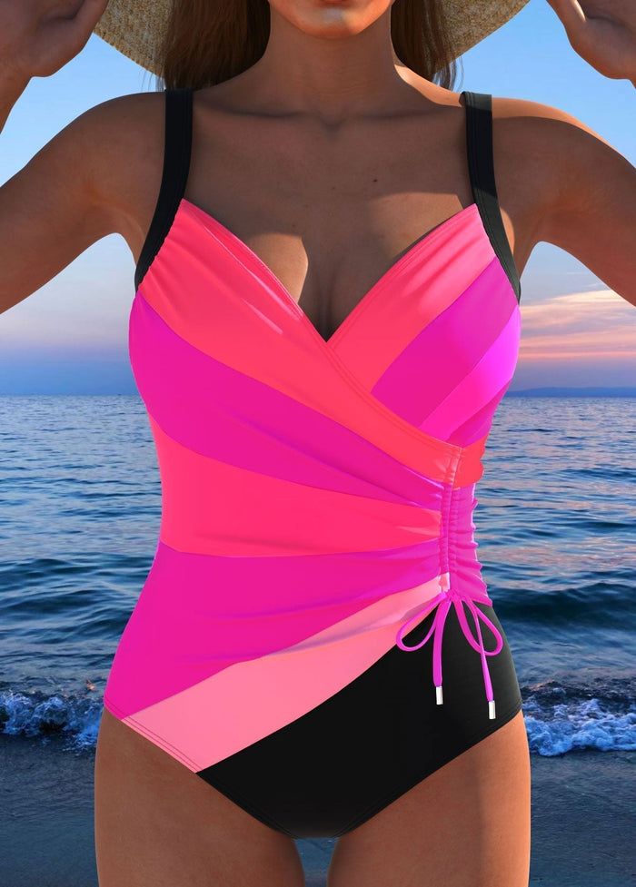 Caroline - Maillot de Bain Une Pièce Élégant et Coloré