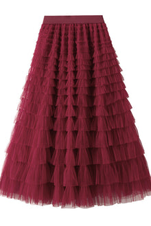 Rosa - Jupe Longue En Tulle - Élégante Et Féminine - Femme
