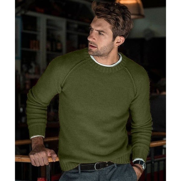 Maxime - Pull Tricot Doux Décontracté Confort Homme