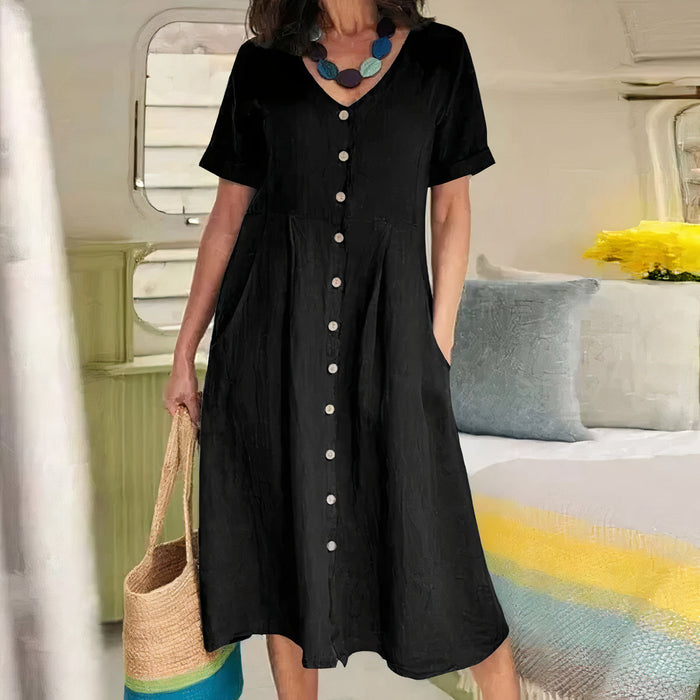 Louise - Robe d'Été Fluide Légère