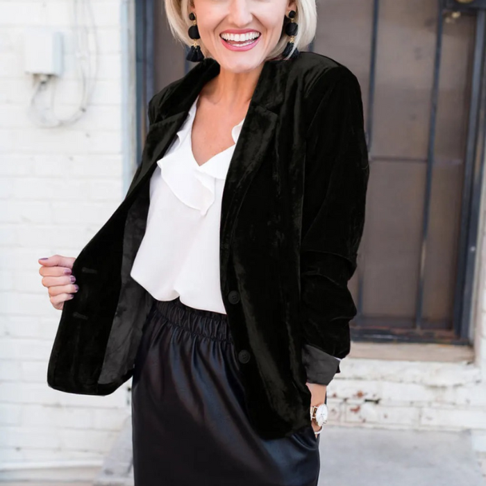 Coco - Blazer velours femme
