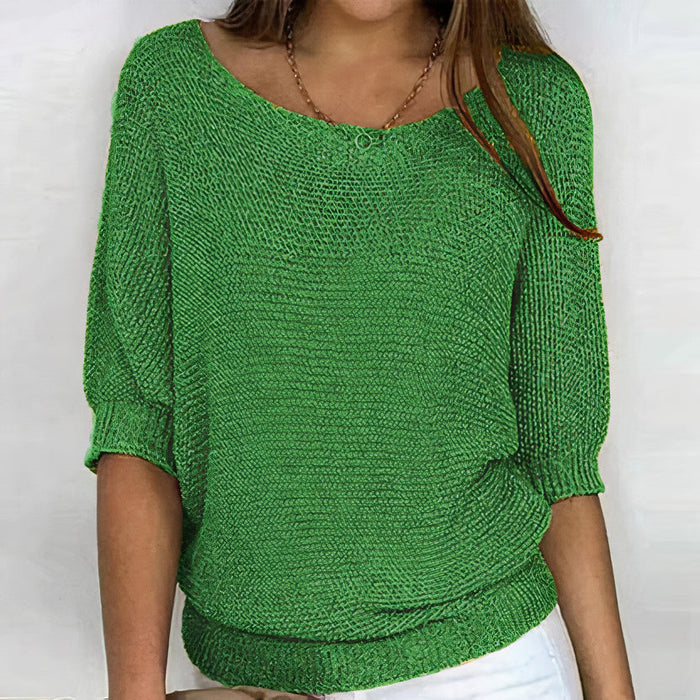 Éléonore - Pull Maille Chaud Hiver Confortable Femme