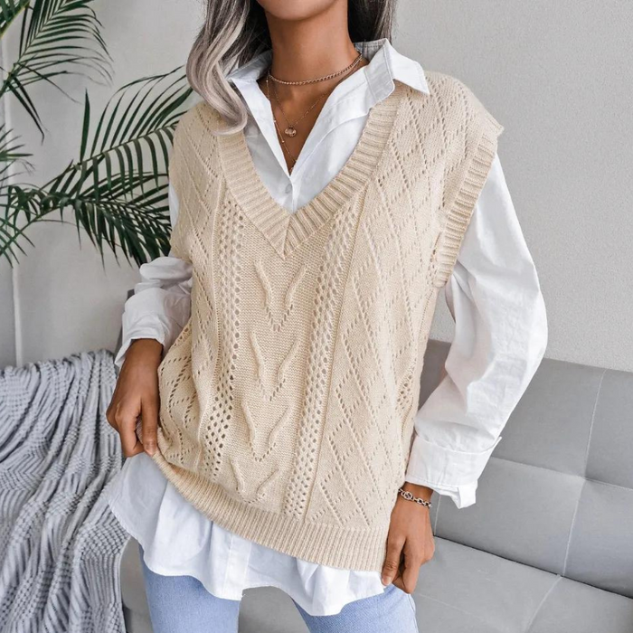 Chanel - Pull Femme Col V