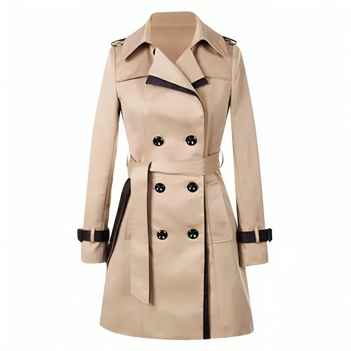 Clara – Trench Long Élégant Pour Une Allure Sophistiquée