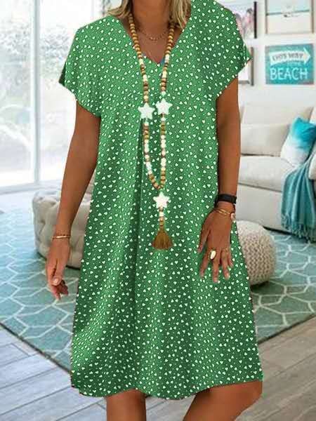 Caroline - Robe d'Été Flatteuse Chic