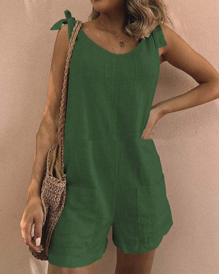 Blandine - Combinaison Sans Manches Tendance Pour Un Look Minimaliste