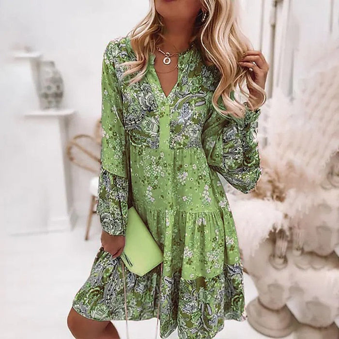 Céline - Robe Bohème D'Été Stylée