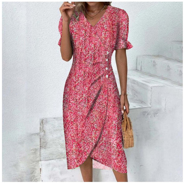 Blandina - Robe Boutonnée Raffinée Pour Un Look Mode Et Confortable