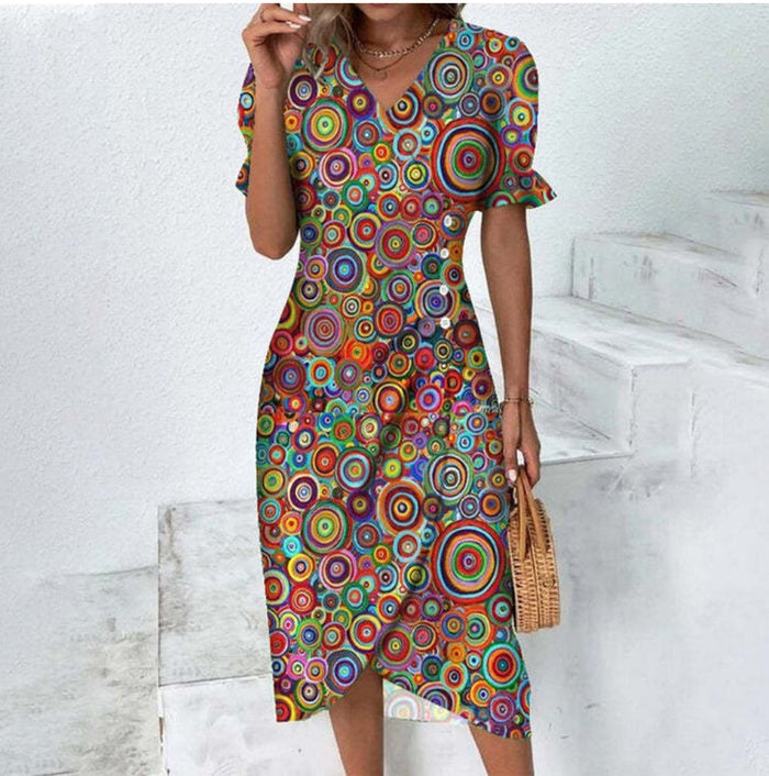 Blandina - Robe Boutonnée Raffinée Pour Un Look Mode Et Confortable
