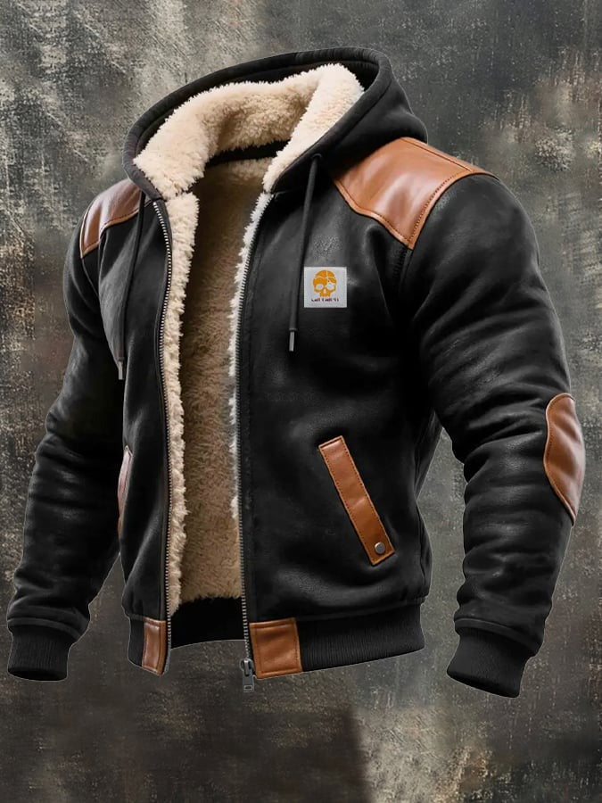 Damien – Veste homme vintage en daim