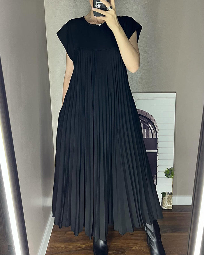 Saskia - Sublime Robe Longue Plissée