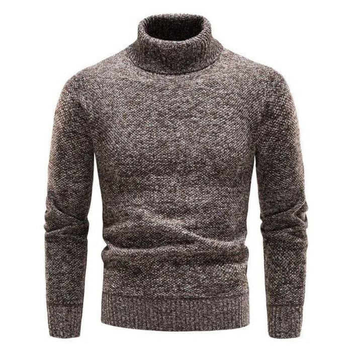 Maxime - Pull Col Roulé Élégant Sophistication Homme