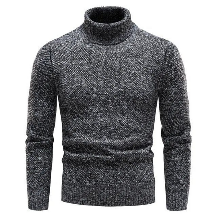 Maxime - Pull Col Roulé Élégant Sophistication Homme