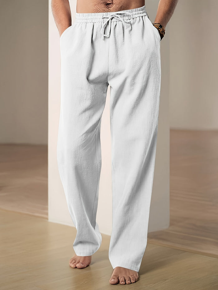 Rocco - Pantalon Lin Léger Homme