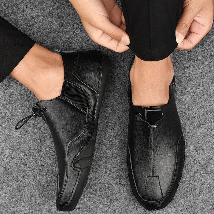 Enzo - Mocassins Cuir Élégants Homme