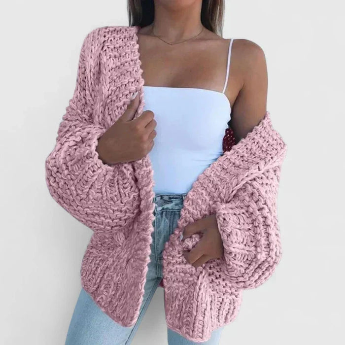 Chloé - Cardigan Élégant Oversize Grosse Maille