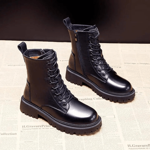 Madeleine - Bottes Cuir Femme