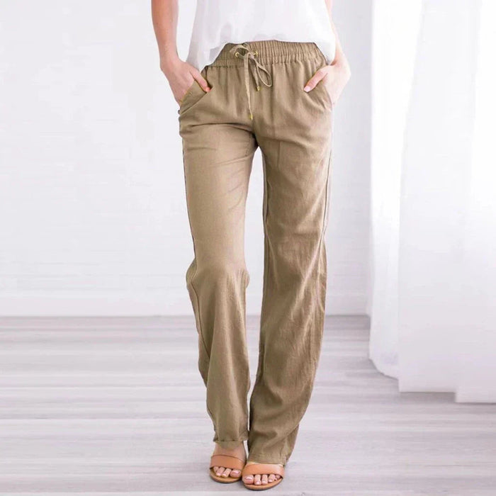 Valérie - Pantalon D'Été Fluide