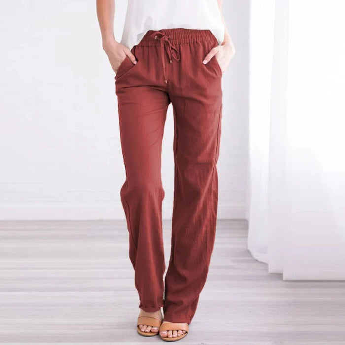 Valérie - Pantalon D'Été Fluide