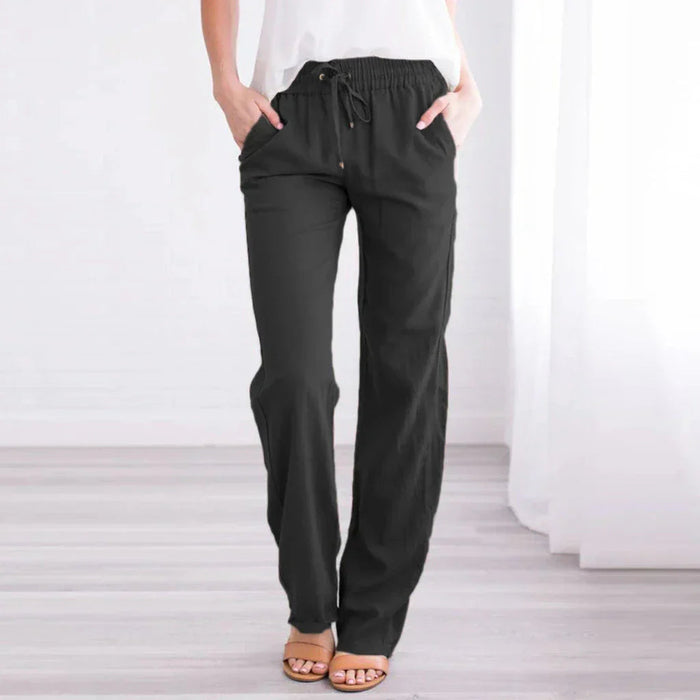 Valérie - Pantalon D'Été Fluide