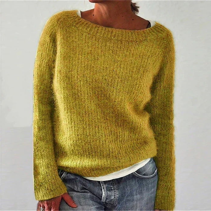 Chloé - Pull Flatteur Maille Col Bateau