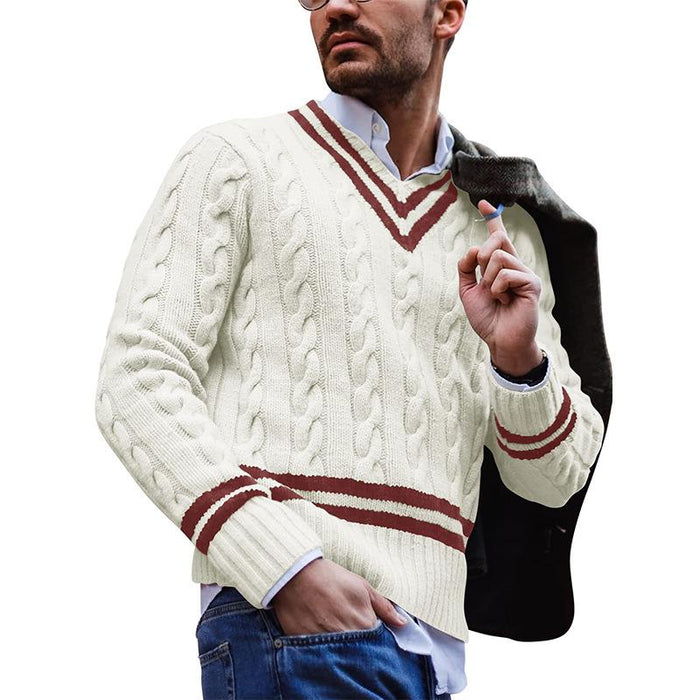 Adrien - Pull Cachemire Old Money Style Classique Homme