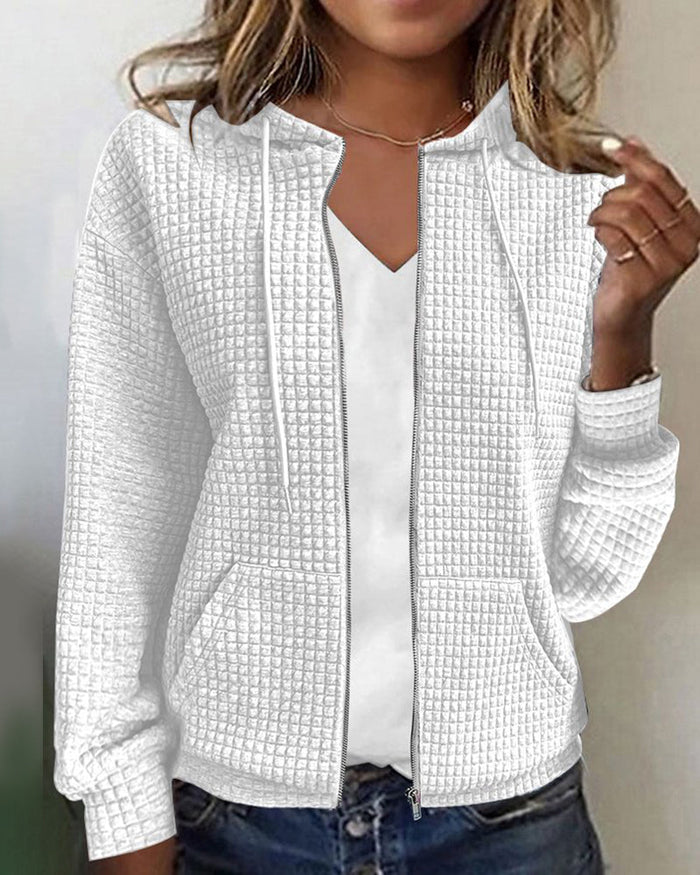 Priya - Cardigan Chic Zippé Capuche