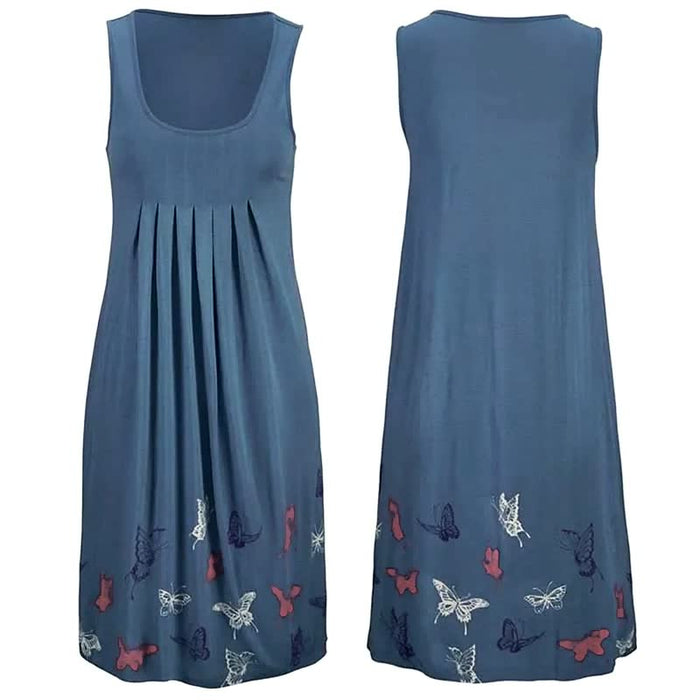 Sandrine - Robe Midi D'Été Légère