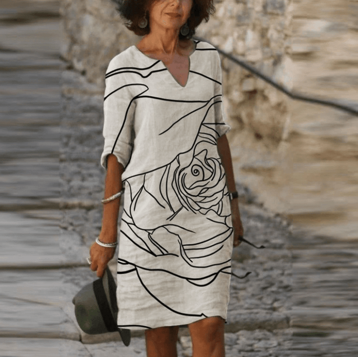 Sandrine - Robe D'Été Confort Légère