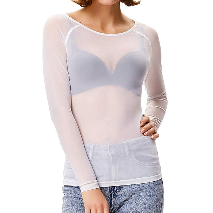 Aurélie - Haut en Maille Élégant Manches Longues Femme