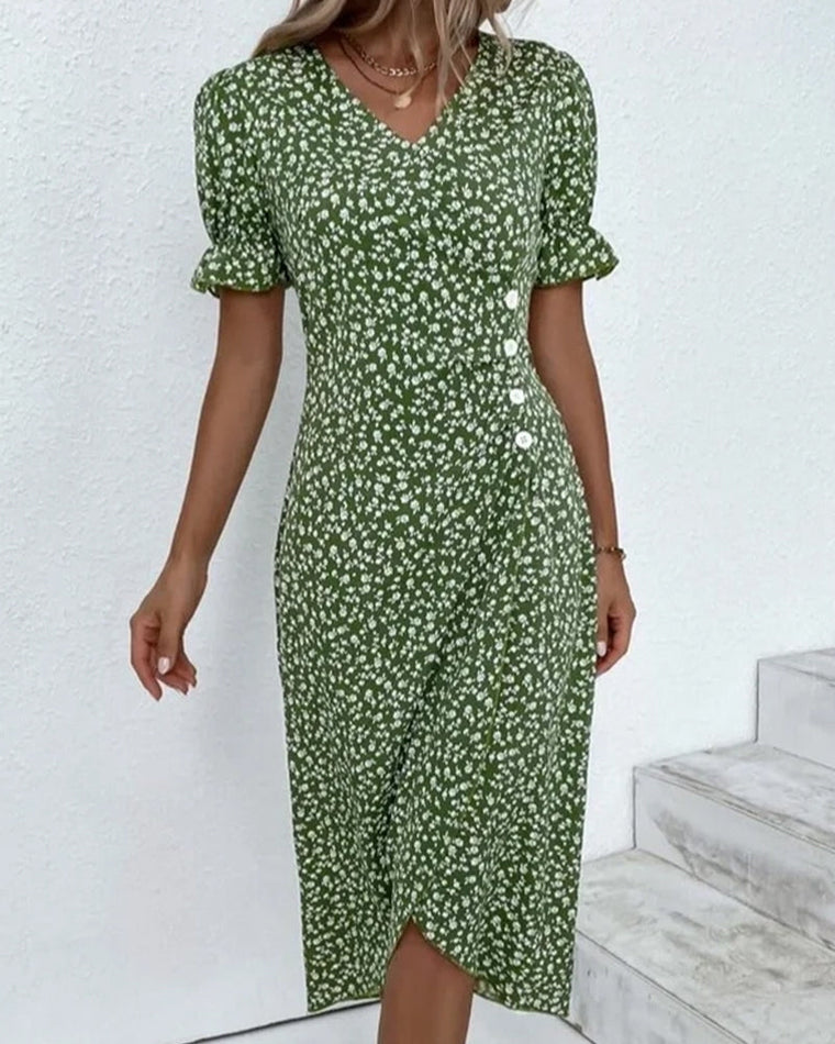 Blandina - Robe Boutonnée Raffinée Pour Un Look Mode Et Confortable