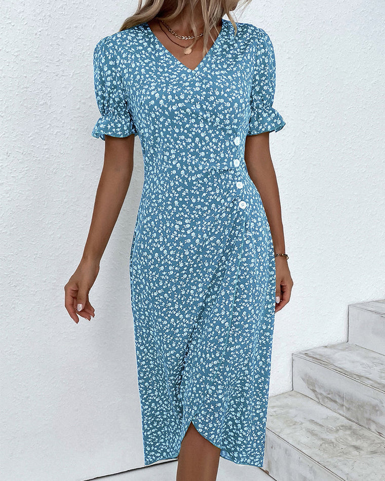 Blandina - Robe Boutonnée Raffinée Pour Un Look Mode Et Confortable