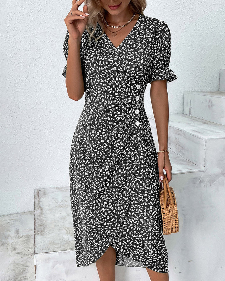 Blandina - Robe Boutonnée Raffinée Pour Un Look Mode Et Confortable