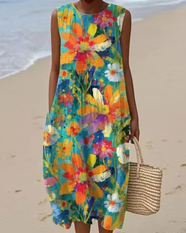 Léa - Robe D'Été Fleurie Légère
