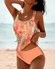 Chloé - Tankini Fleuri Élégant