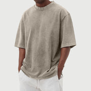 Alexandre - T-Shirt Vintage Délavé Oversize Homme
