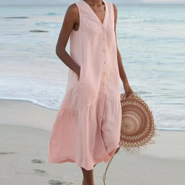 Louise - Robe d'Été Raffinée