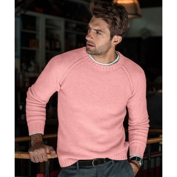 Maxime - Pull Tricot Doux Décontracté Confort Homme