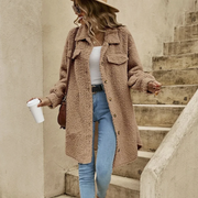 Camille - Cardigan Long Manteau Confort Élégant Femme